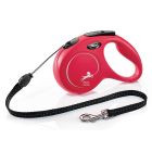 Flexi New Classic Cord Dog Lead, Red 20kg - Medium, 5m (16ft)